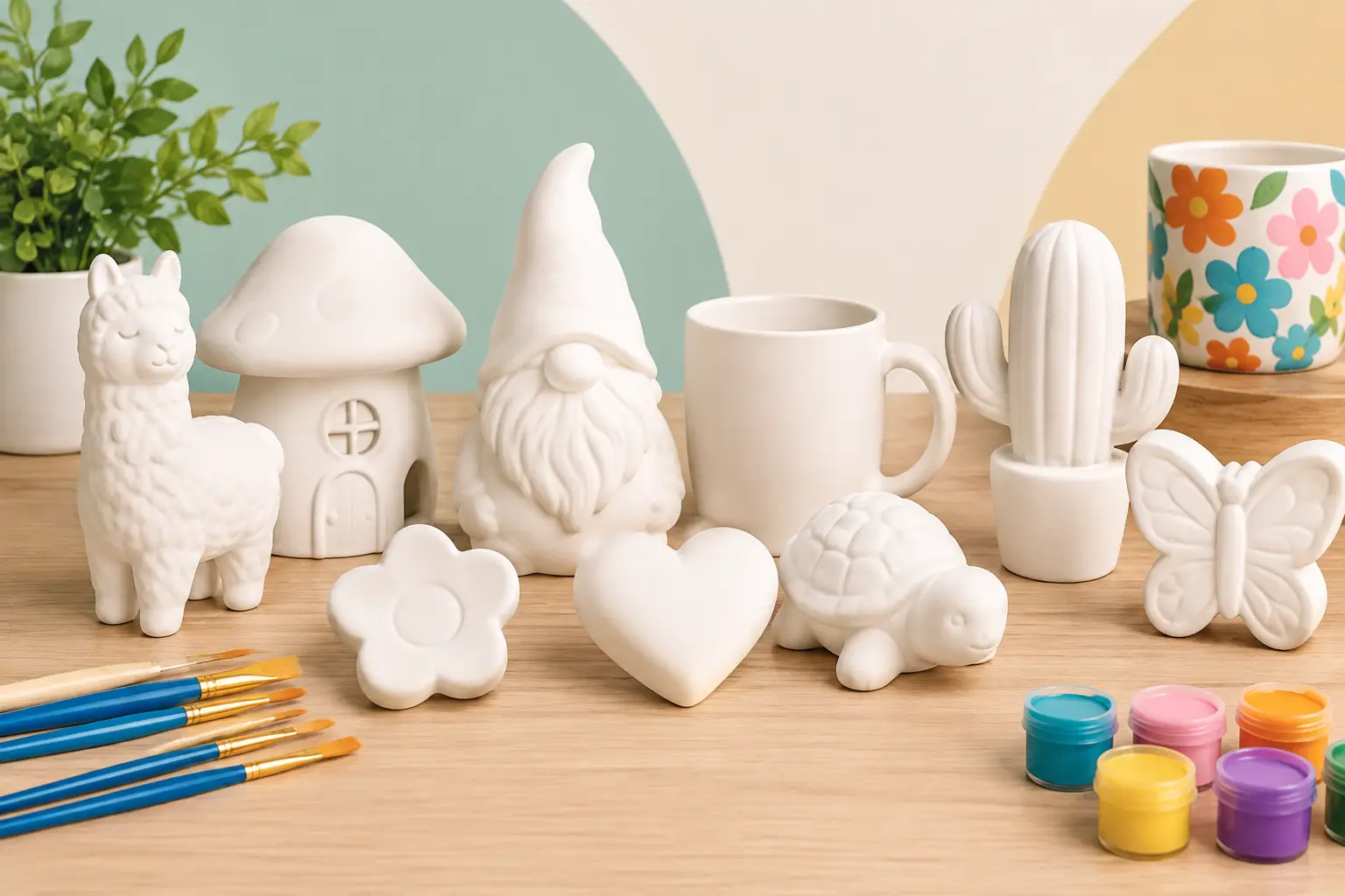 Bisque Blanks for Colorful, Personal Creations
