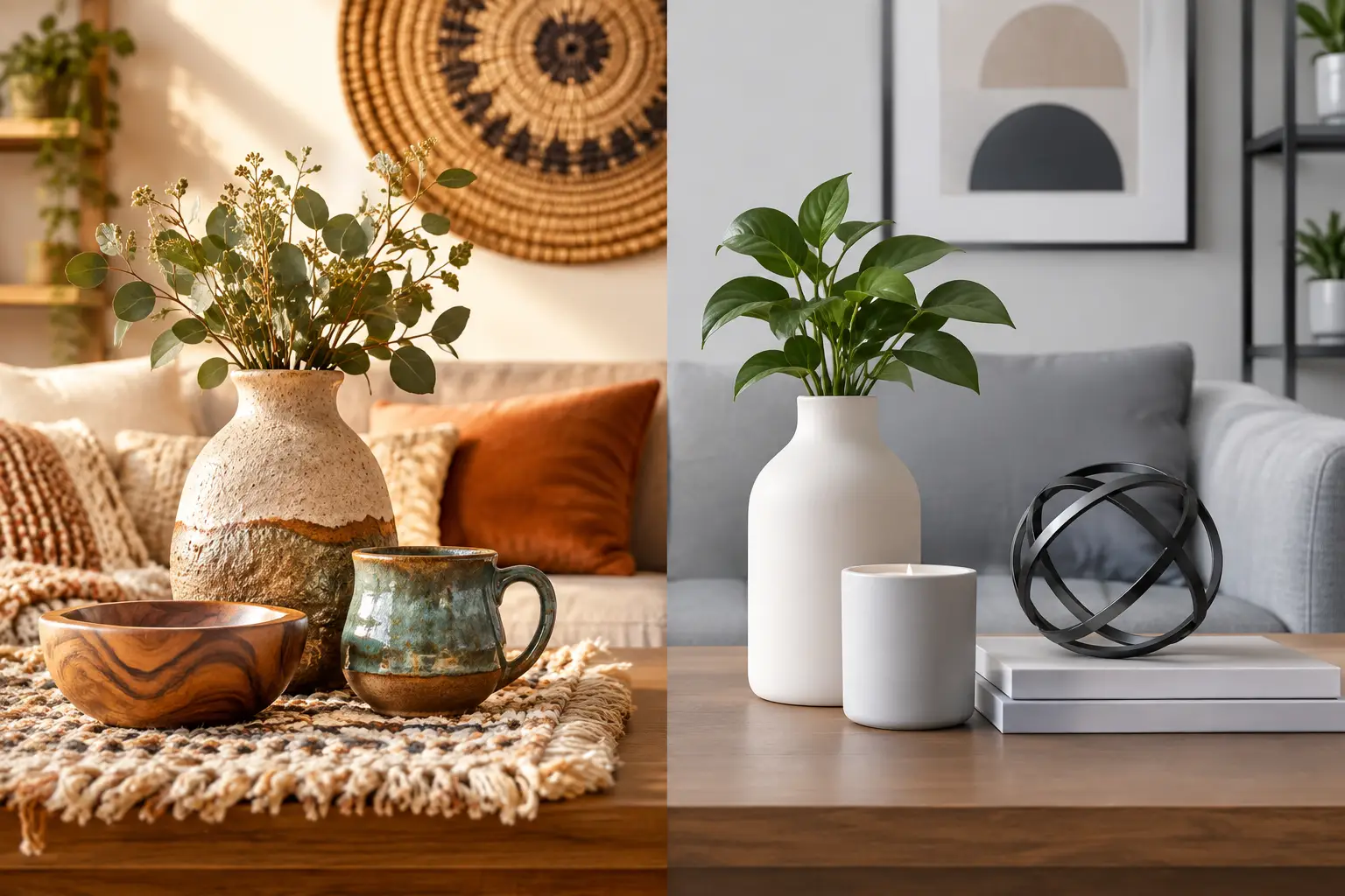 Handmade Versus Factory Decor for a Warmer Home