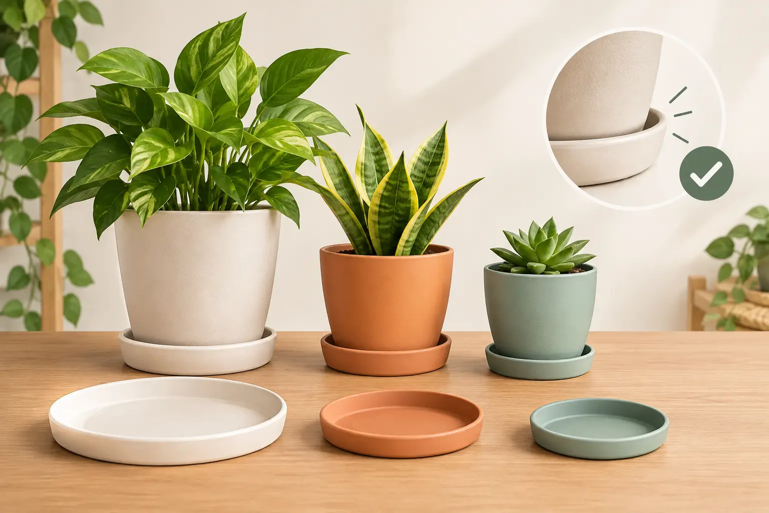 How to Choose Plant Saucers That Truly Fit