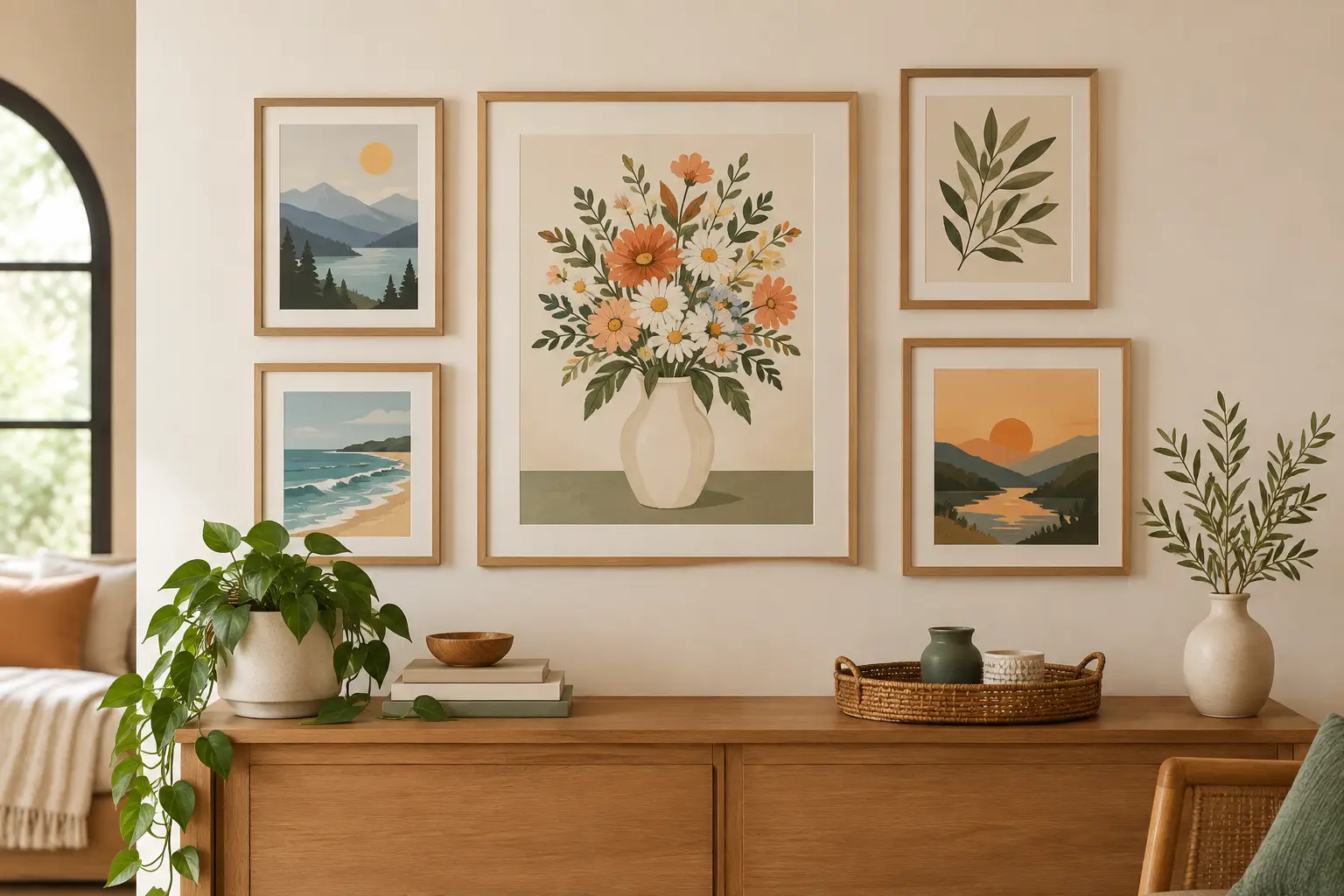How to Display Art Prints With Handmade Charm