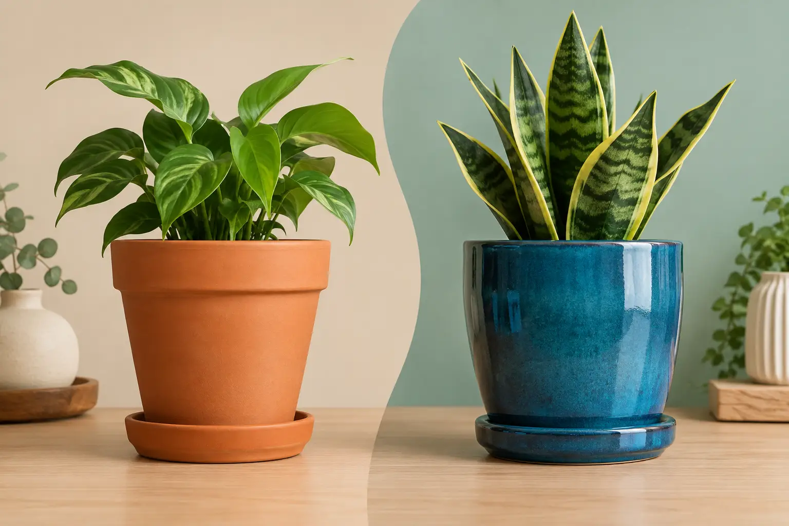 Terracotta Versus Glazed Planters Compared